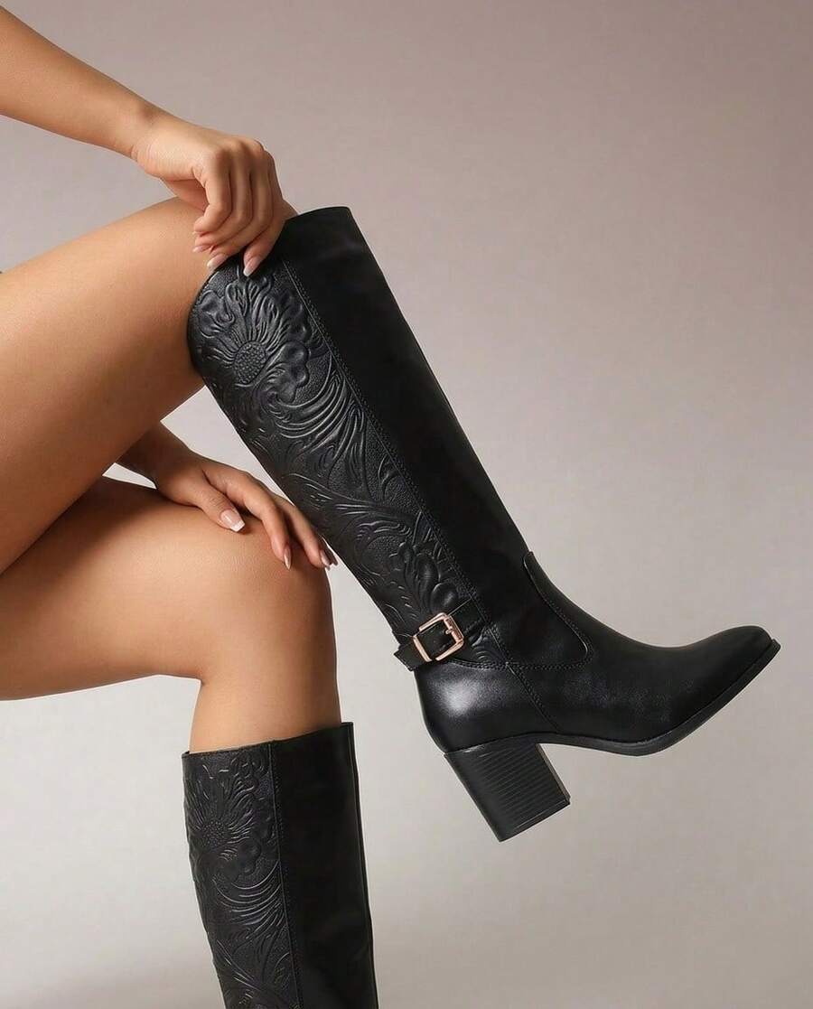 Botas vaqueras de tacón