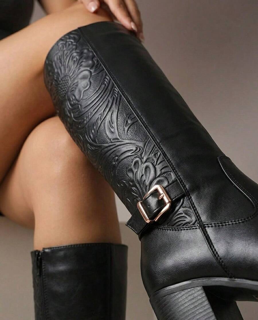Botas vaqueras de tacón