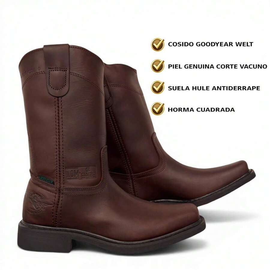 Bota Industrial Vaquera Uso Rudo