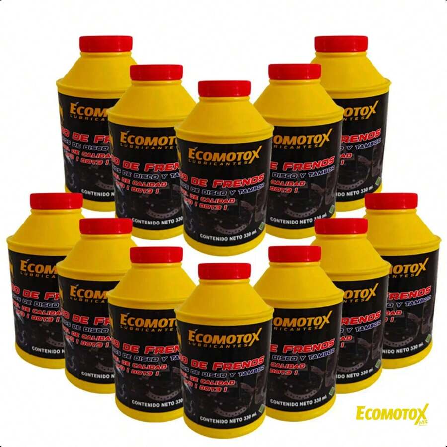 Pack 12pz Líquido para Frenos Moto