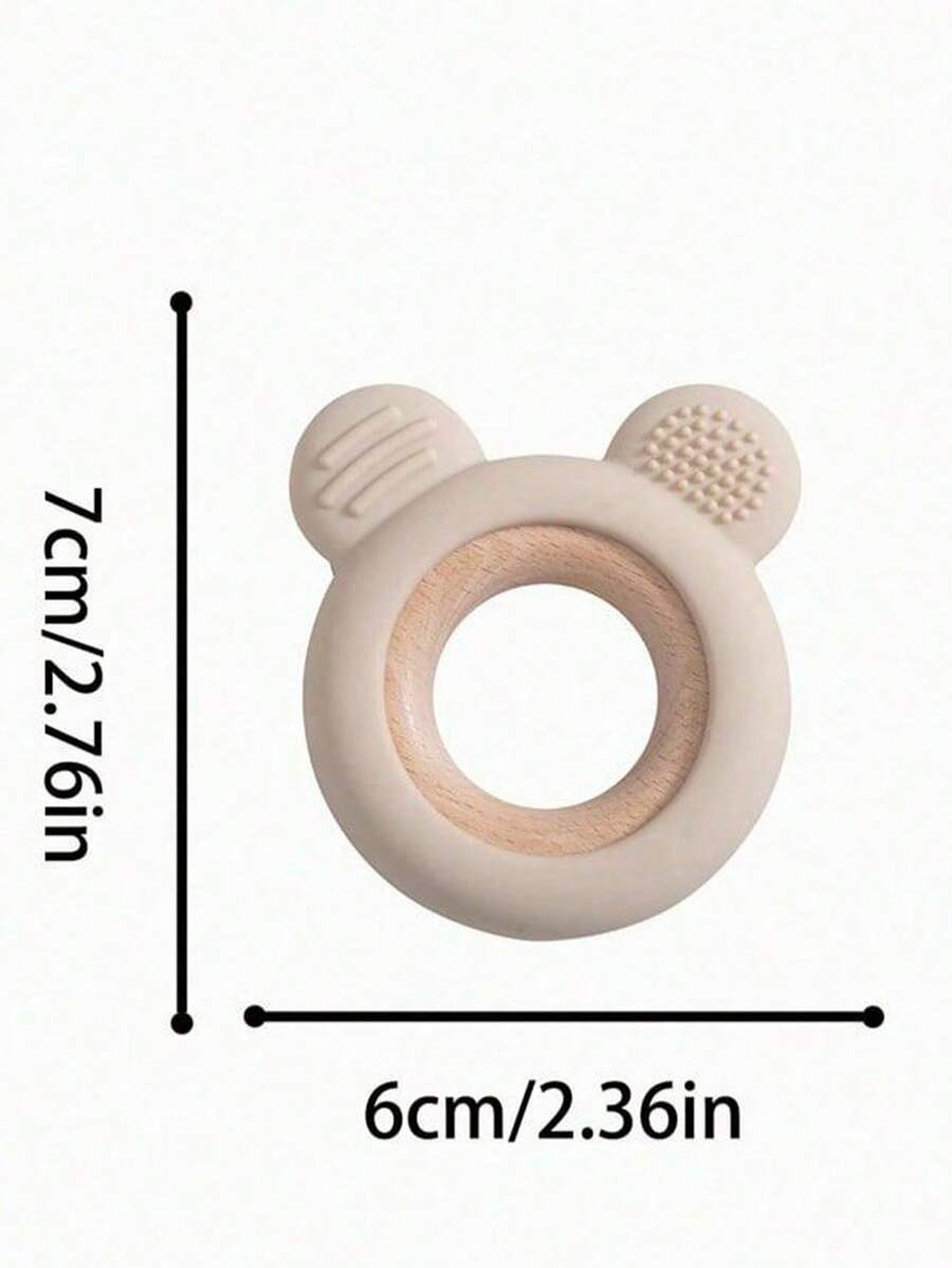 Juguete de dentición de silicona para bebés