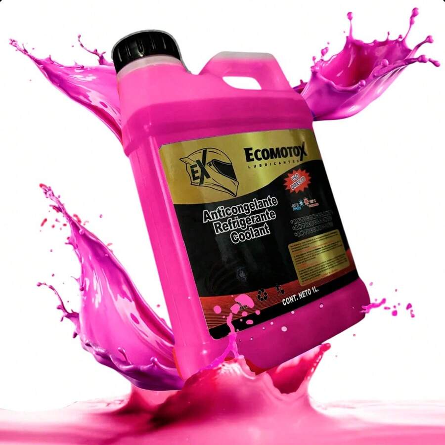 Pack 5 Anticongelante Rosa Universal para Moto