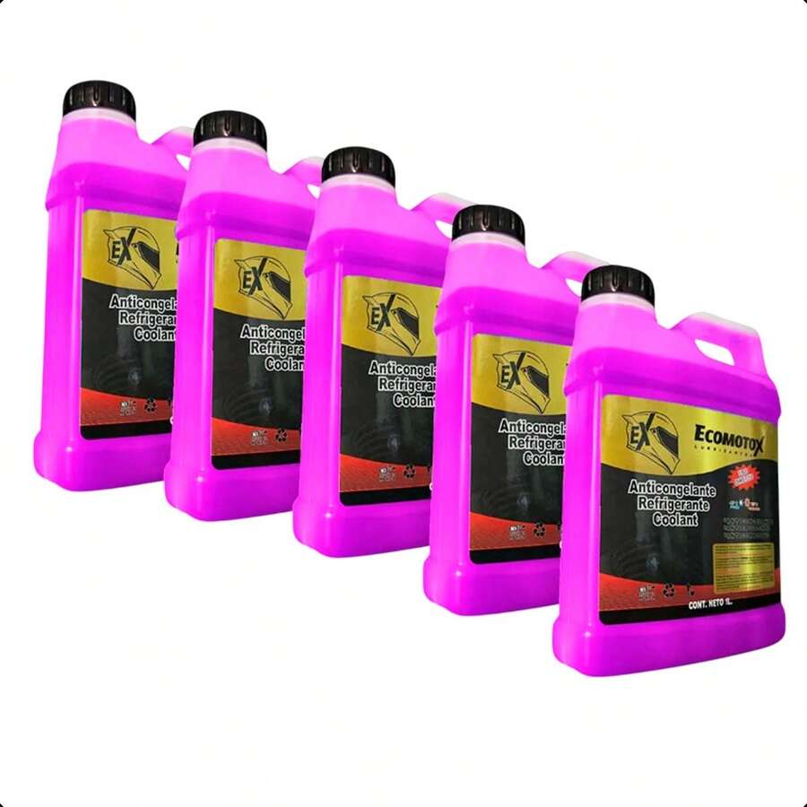 Pack 5 Anticongelante Rosa Universal para Moto