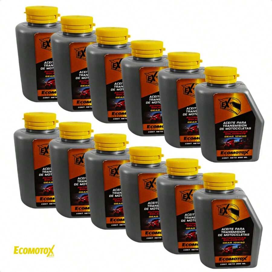 Pack 6 Aceite Para Transmisión De Motocicleta