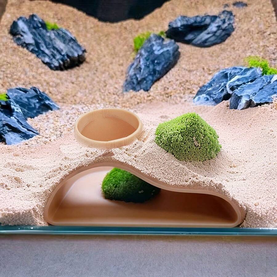 Túnel de acuario para peces