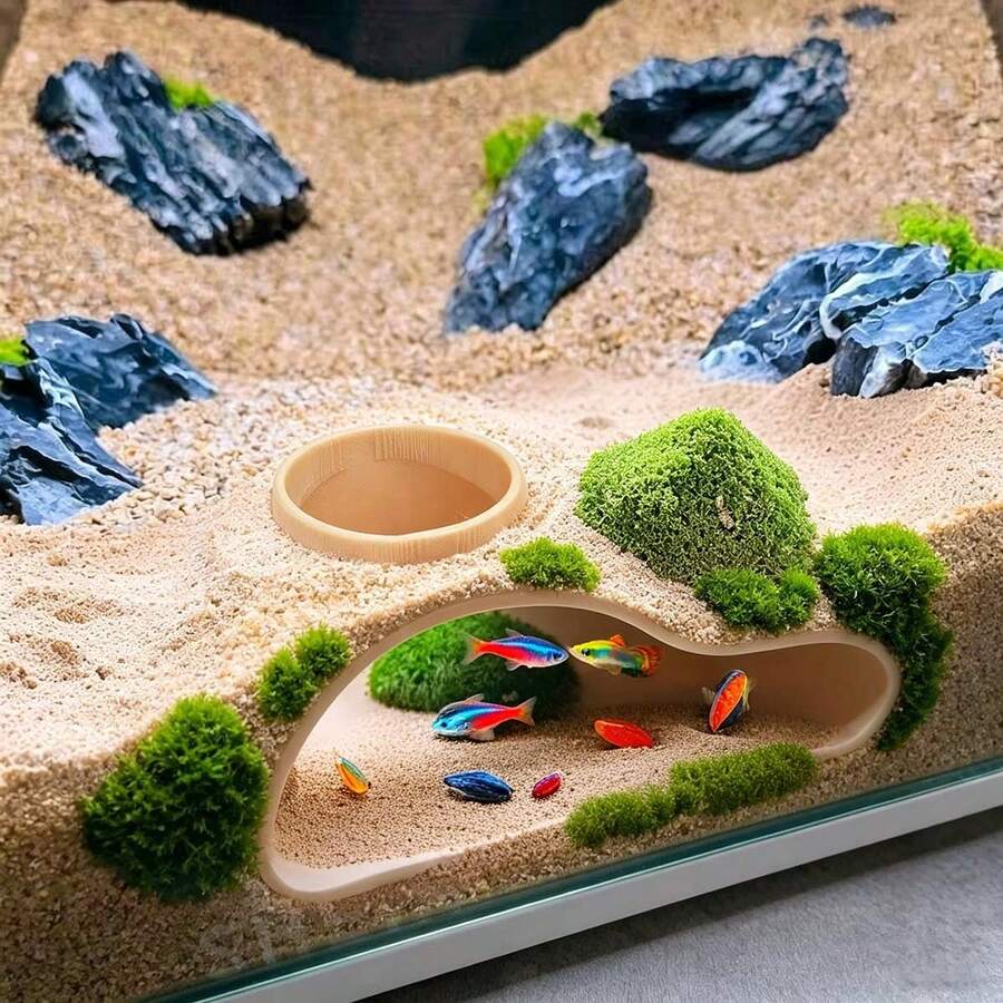 Túnel de acuario para peces