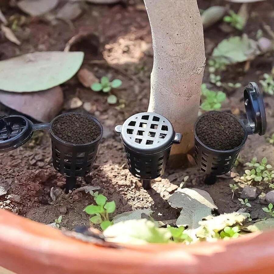 Cestas de fertilizante de plástico para plantas