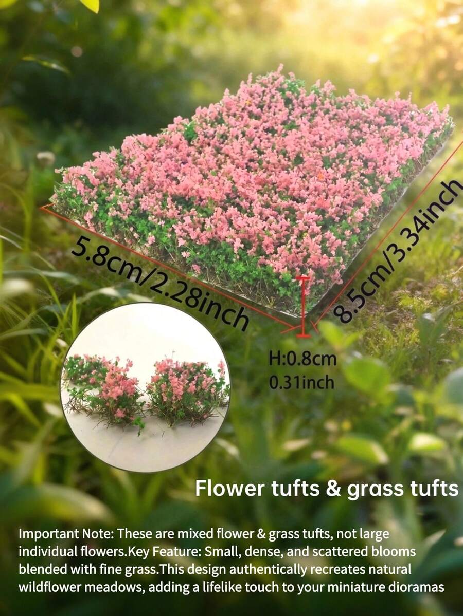 1 caja de Conjunto de flores artificiales