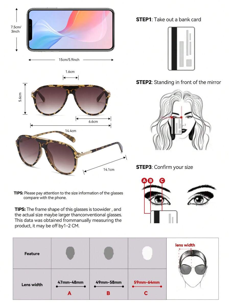 Gafas de moda estilo aviador retro negras
