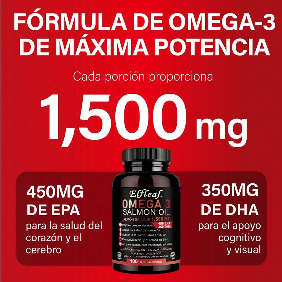 Omega 3 de Alaska Elfleaf