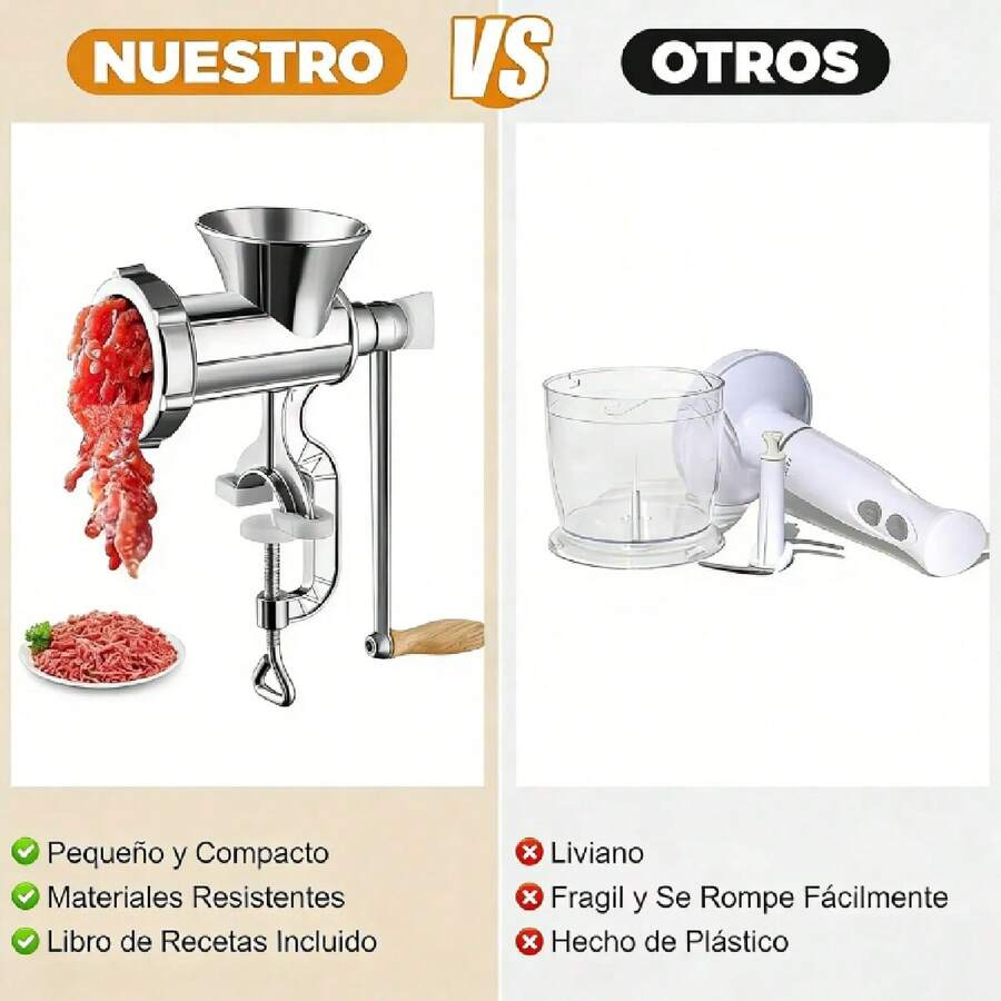 Picadora de Carne Manual
