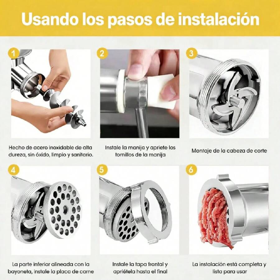 Picadora de Carne Manual