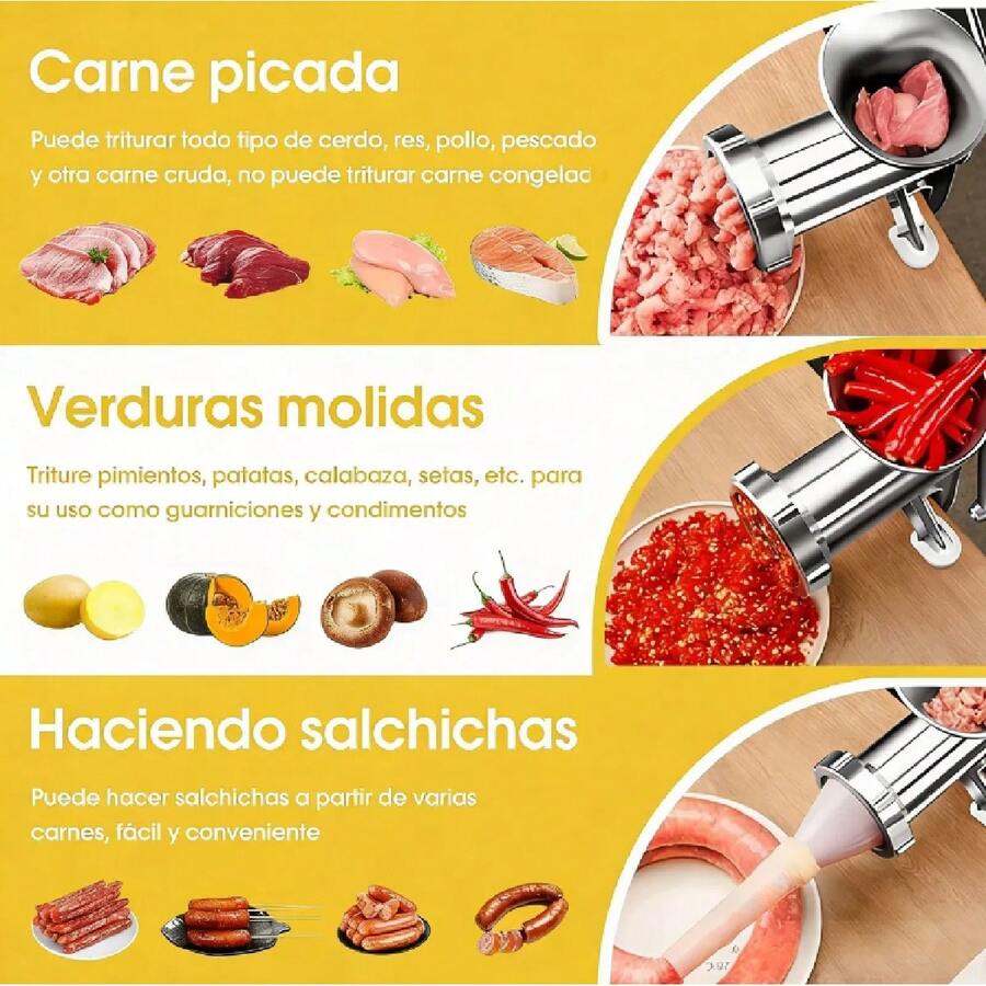 Picadora de Carne Manual