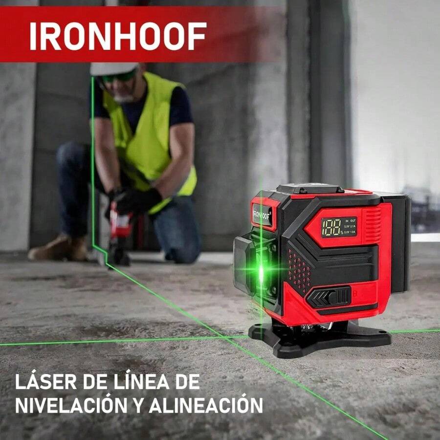 Nivel Láser Autonivelante 360°