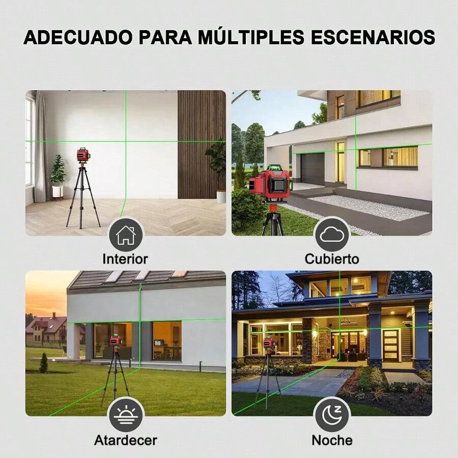 Nivel Láser Autonivelante 360°