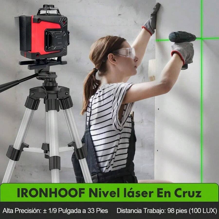 Nivel Láser Autonivelante 360°