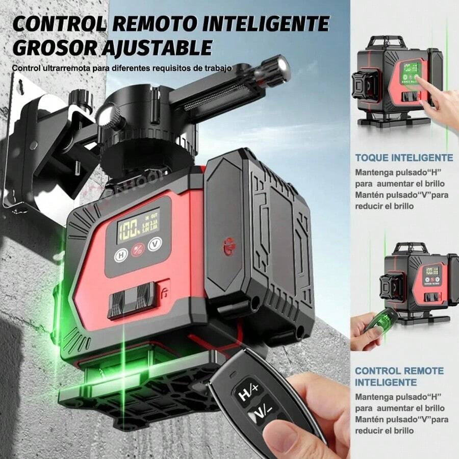 Nivel Láser Autonivelante 360°
