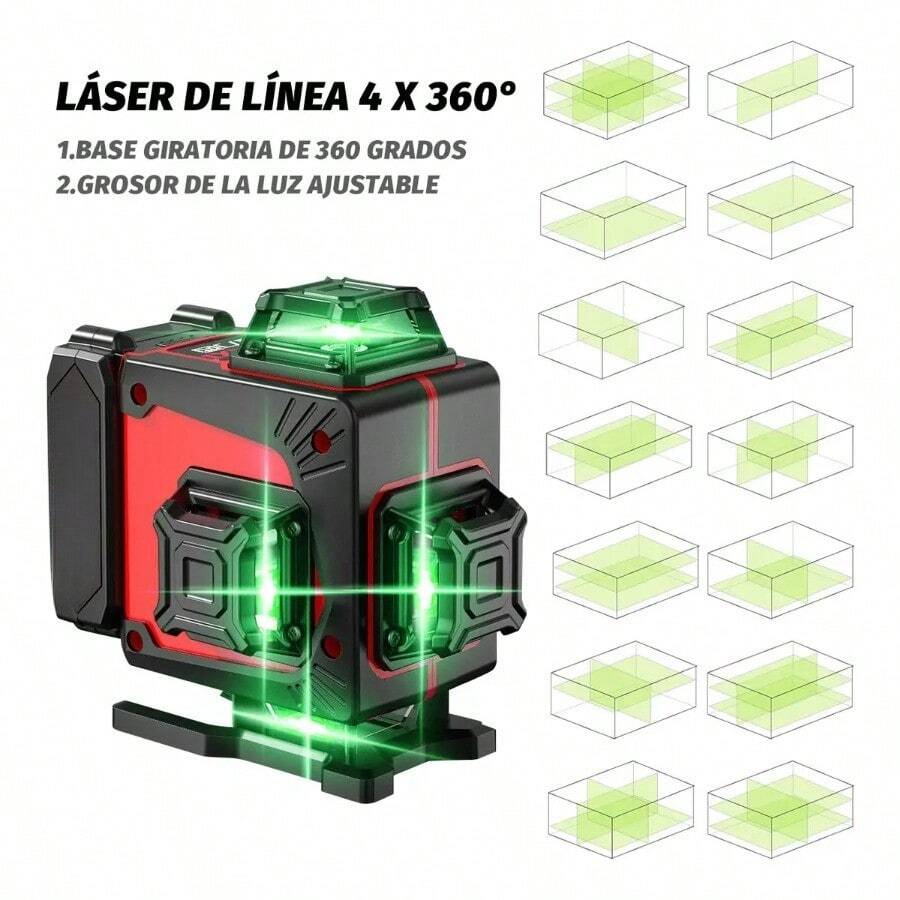 Nivel Láser Autonivelante 360°