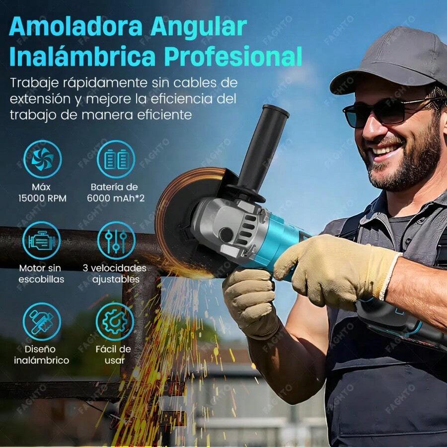 Esmeriladora Angular Inalámbrica