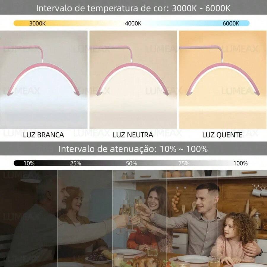 Lámpara para Pestañas con Control LED