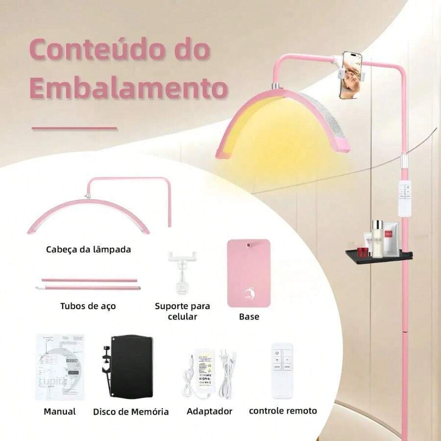Lámpara para Pestañas con Control LED