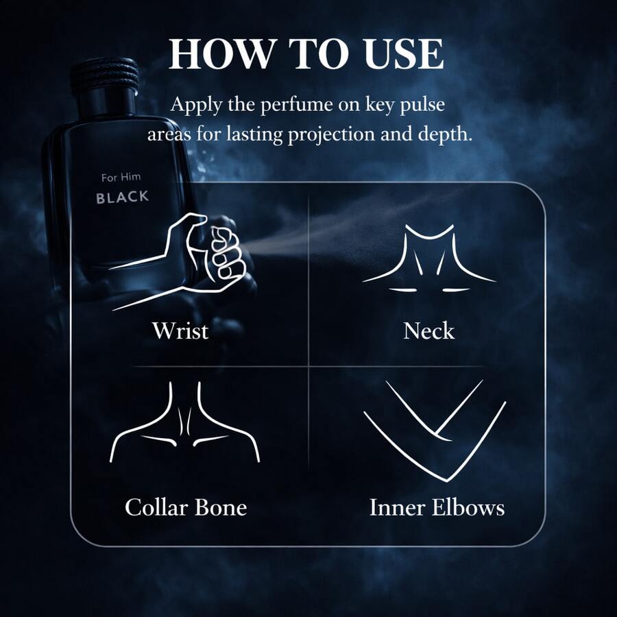Perfume Hombre BLACK 100ml