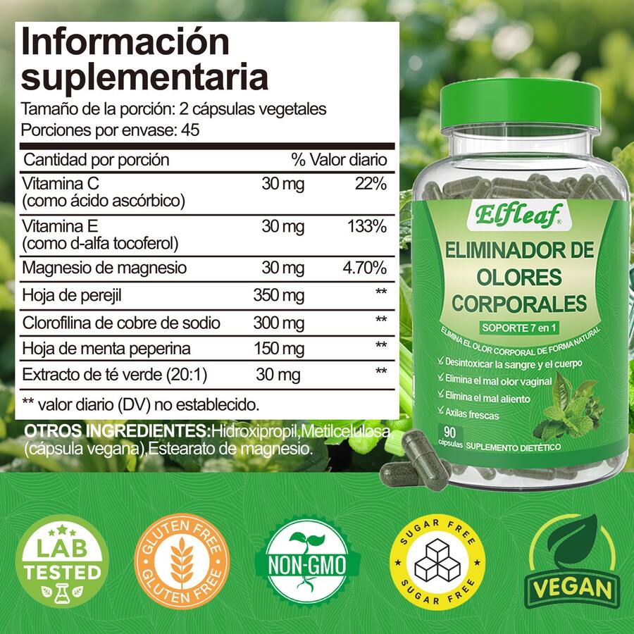 Elfleaf 7 en 1 Clorofila