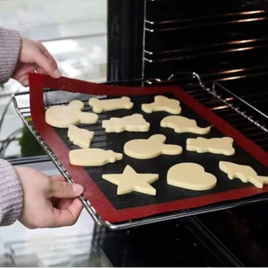 2 Piezas Tapete De Silicona Para Hornear Antiadherente