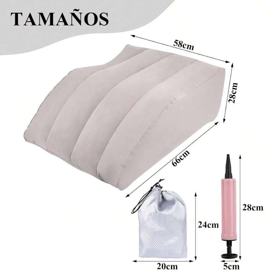 Almohada Inflable Para Piernas Y Pies