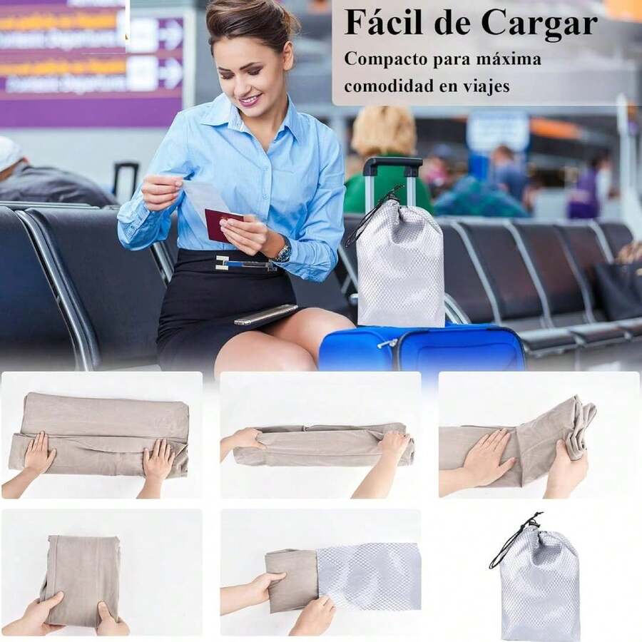 Almohada Inflable Para Piernas Y Pies
