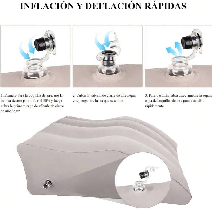 Almohada Inflable Para Piernas Y Pies