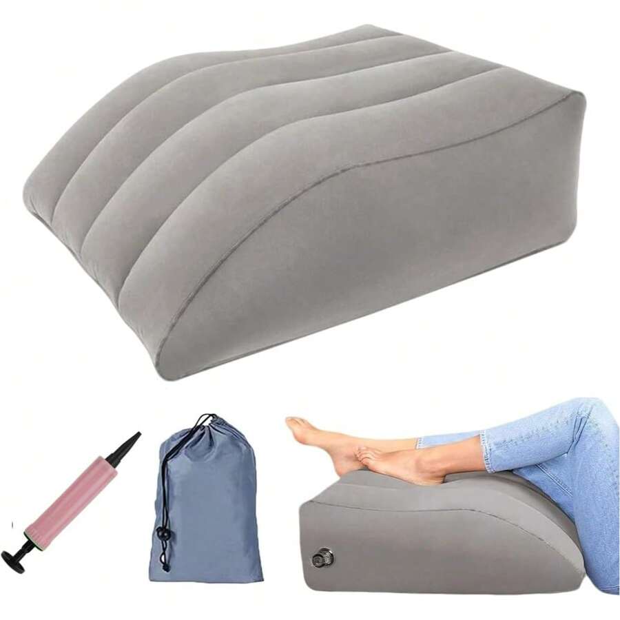 Almohada Inflable Para Piernas Y Pies