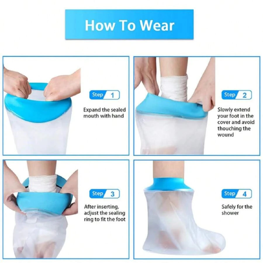 Funda Impermeable para Pies para Ducha