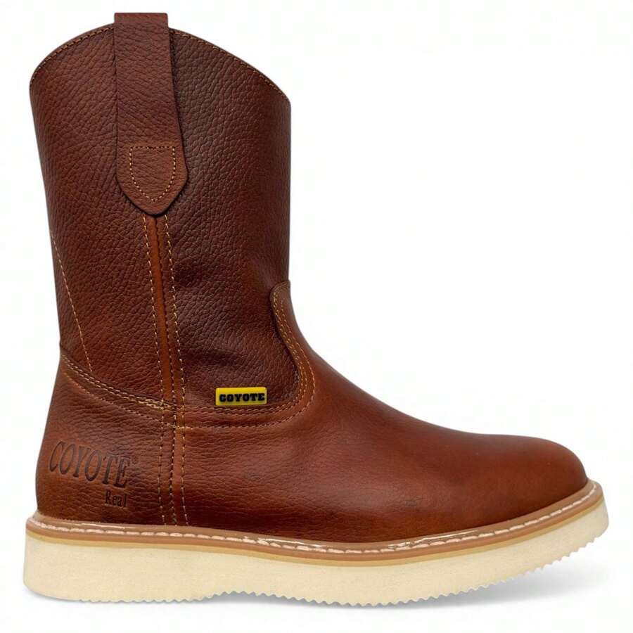 BOTA DE TRABAJO LIGERA CON SUELA DE POLIURETANO COSIDO WELT COYOTE