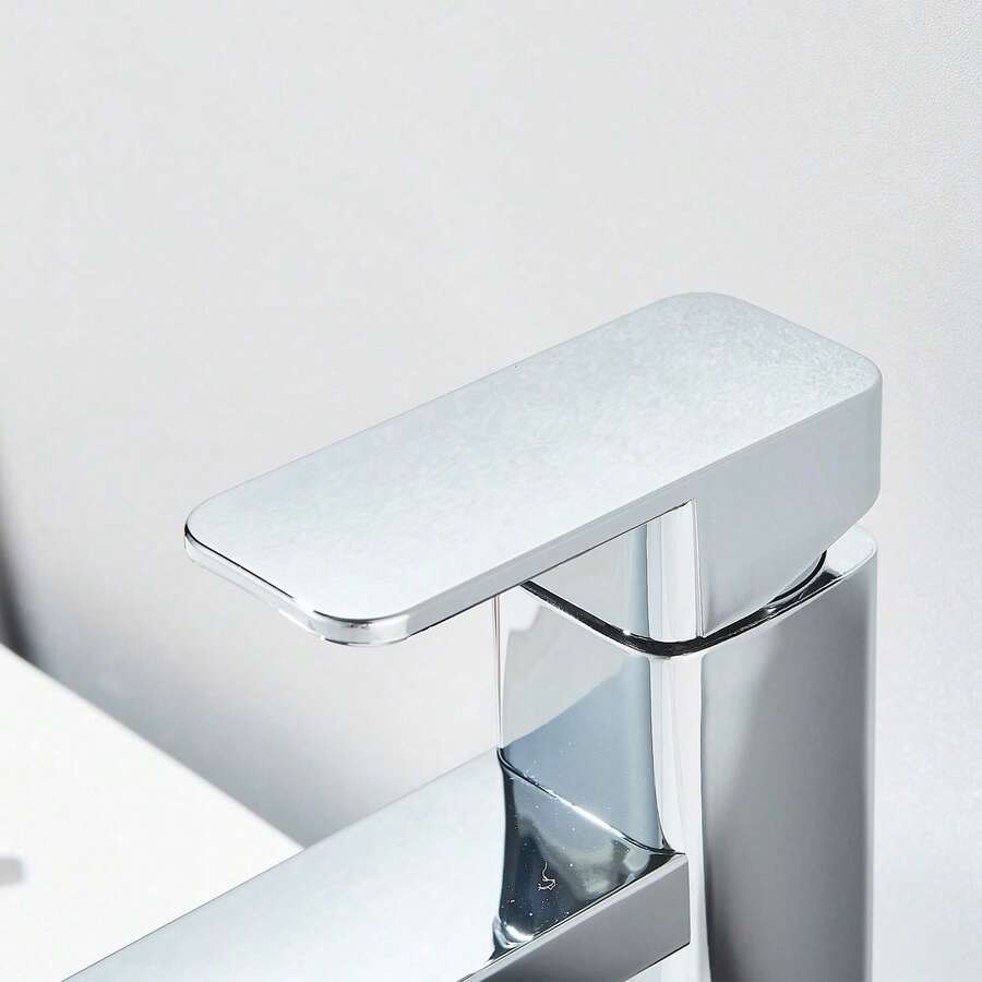 Mcmxtap Grifo de baño plateado/negro mate