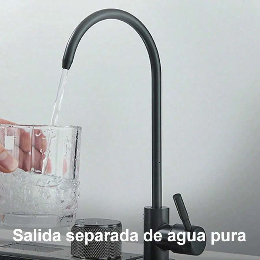 Fregadero de cocina de acero inoxidable