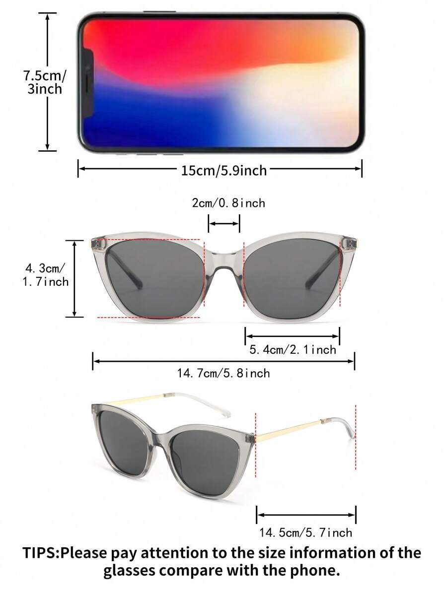 gafas de mujer con montura de metal de estilo vintage