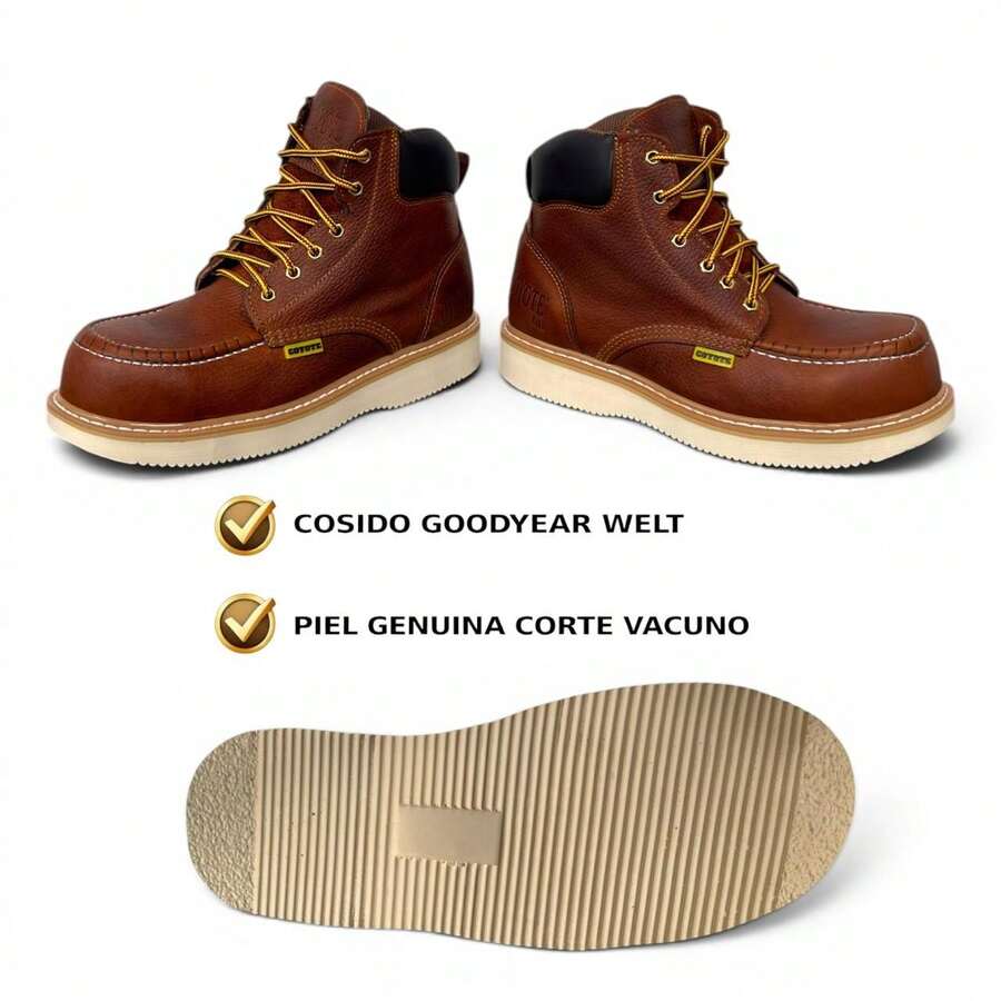 BOTA INDUSTRIAL DE ACERO LIGERAS