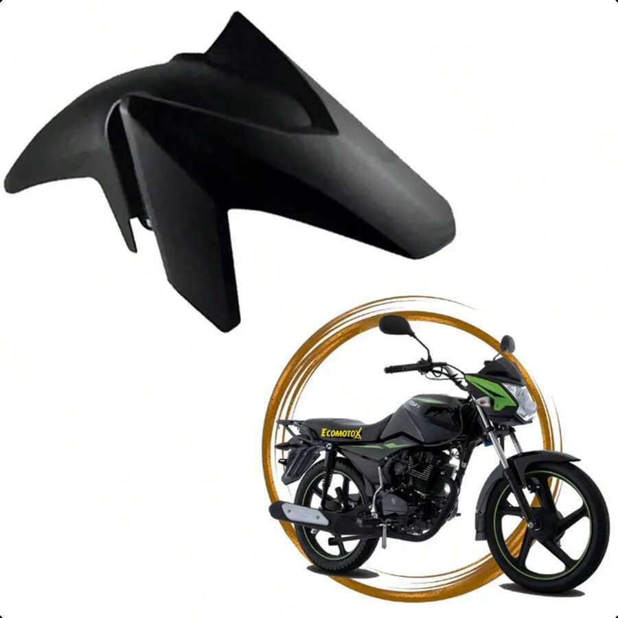 Salpicadera Delantera para DT150 Sport Negro Mate | Protección y Estilo Original