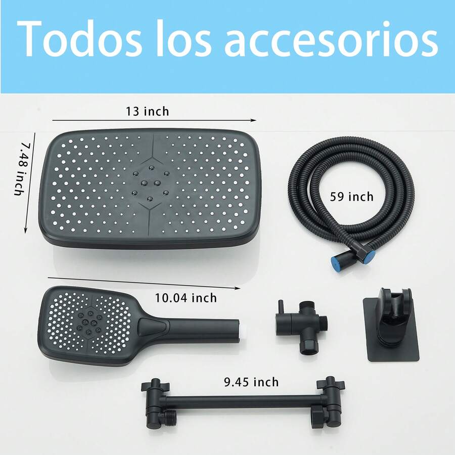 Mcmxtap Cromo Regaderas para Baño