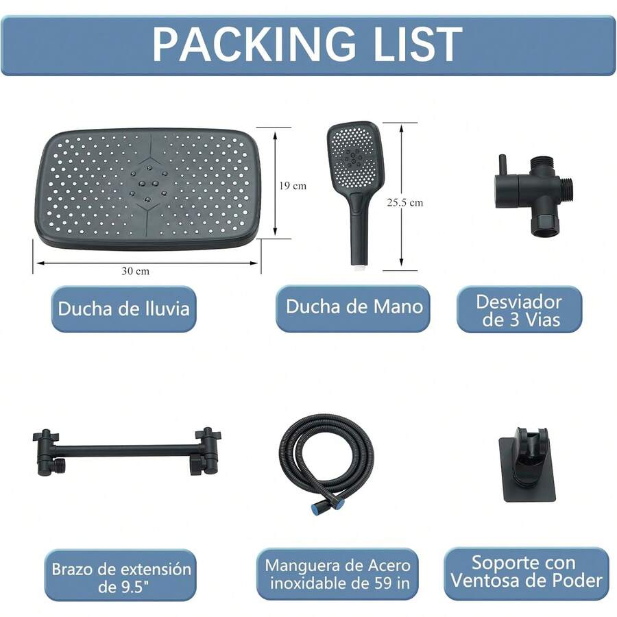 Mcmxtap Regaderas para Baño