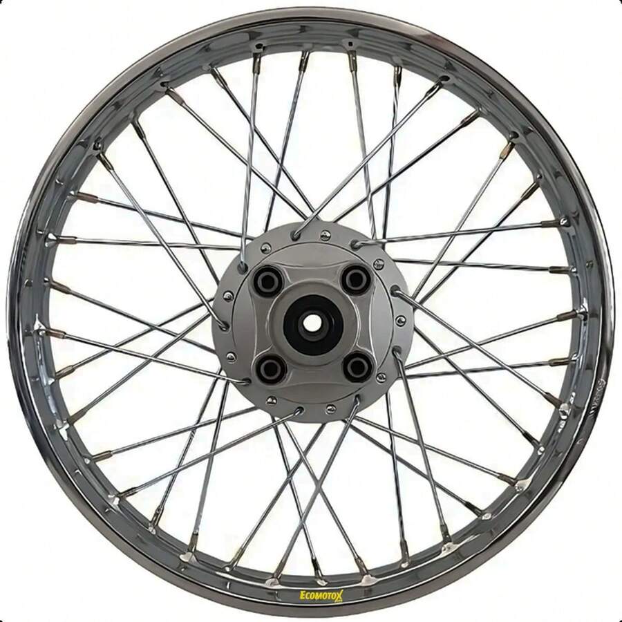 Rin Trasero 1.6x18  para FT125 Rayos Cromado | Resistencia y Desempeño Diario