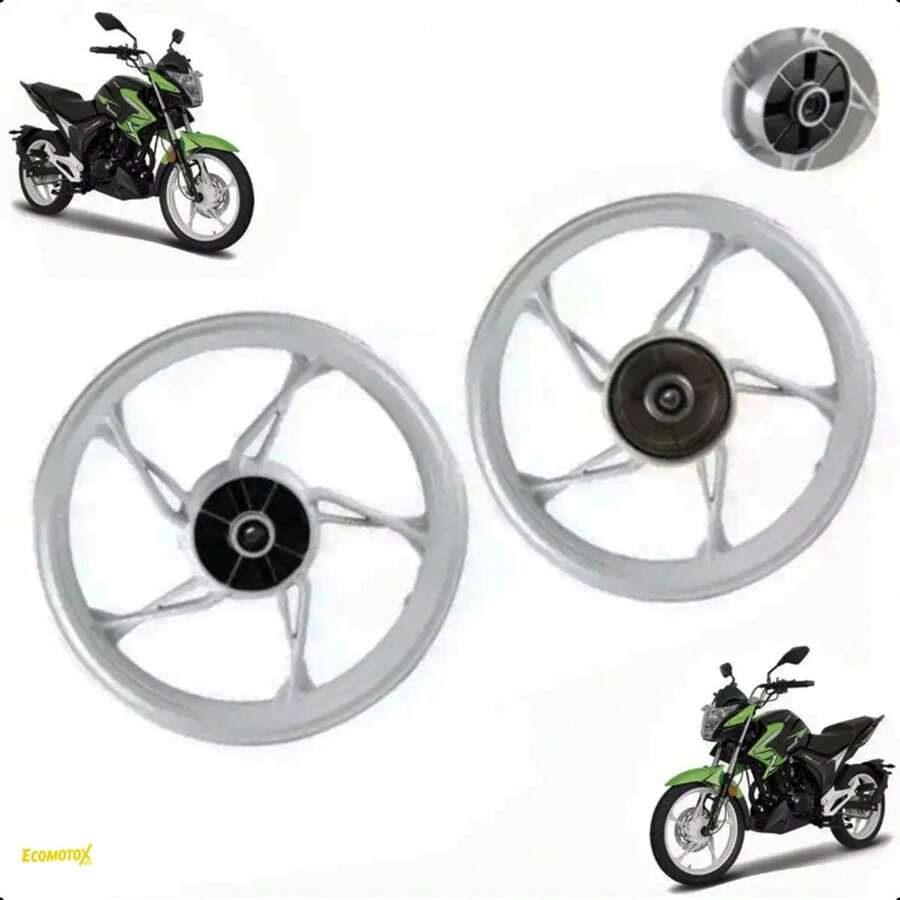 Rin Trasero 3.0x17  para 150Z Blanco