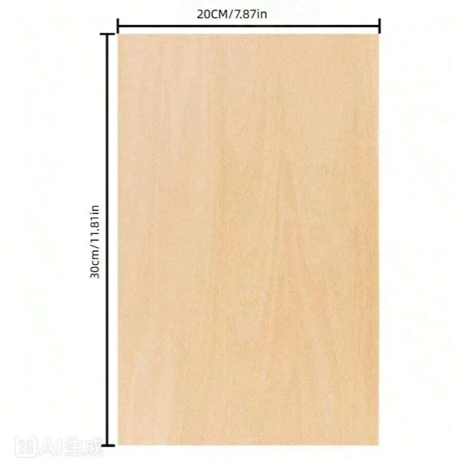 7 paquetes de láminas de madera