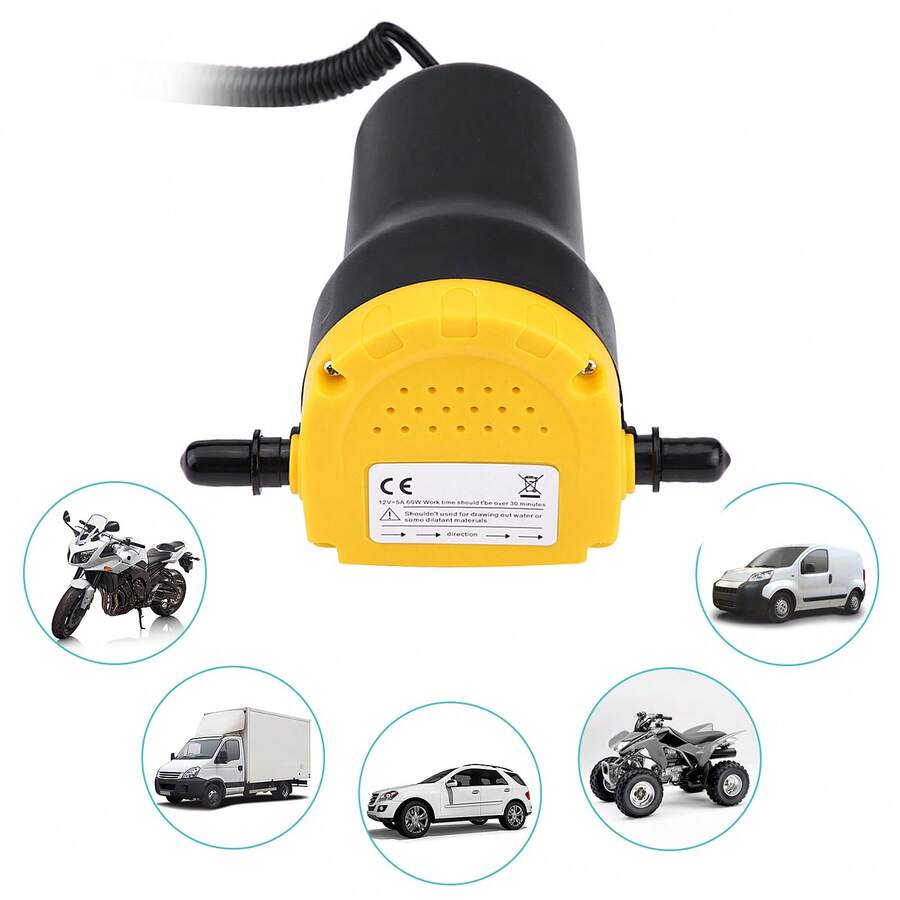 Bomba de Transferencia de Aceite 12V DC 60W