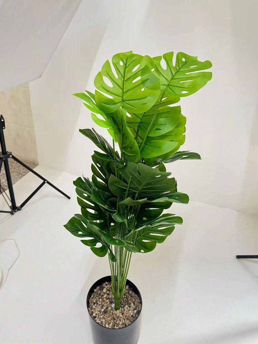 Plantas artificiales en maceta, plantas falsas pequeñas