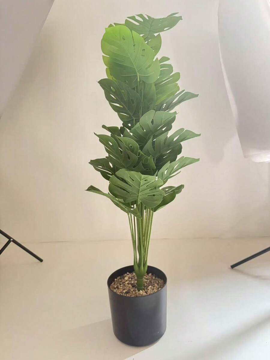 Plantas artificiales en maceta, plantas falsas pequeñas