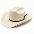 Genérico Sombrero Vaquero de Lona Unisex