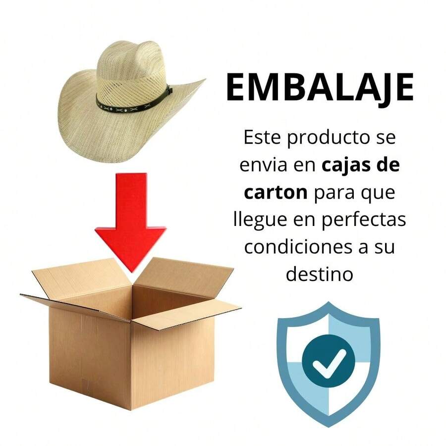 Sombrero Vaquero de Lona Ligera Unisex