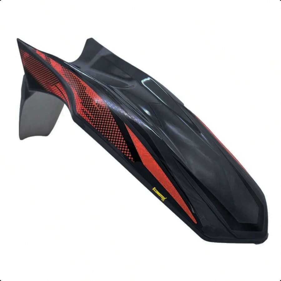 Salpicadera Delantera para DM250 Gris/Naranja | Estilo Deportivo y Ajuste Preciso